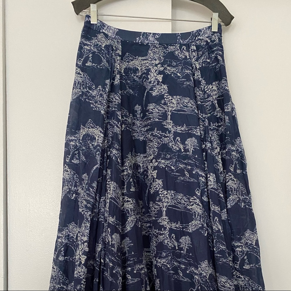 LoveShackFancy Toile Maxi Skirt